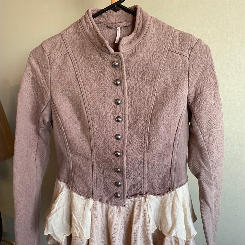 Free People Military Jacket